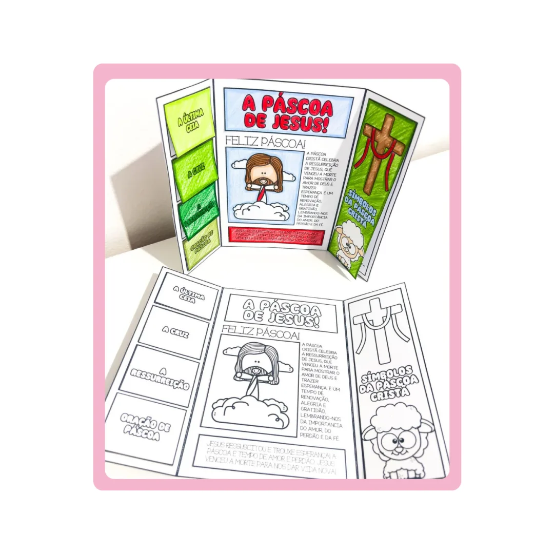 LAPBOOK PÁSCOA CRISTÃ