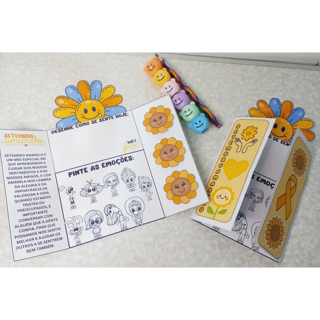 Lapbook Setembro Amarelo