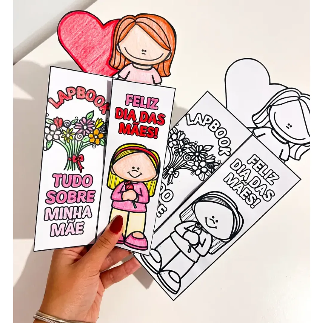 Lapbook Tudo Sobre Minha Mãe