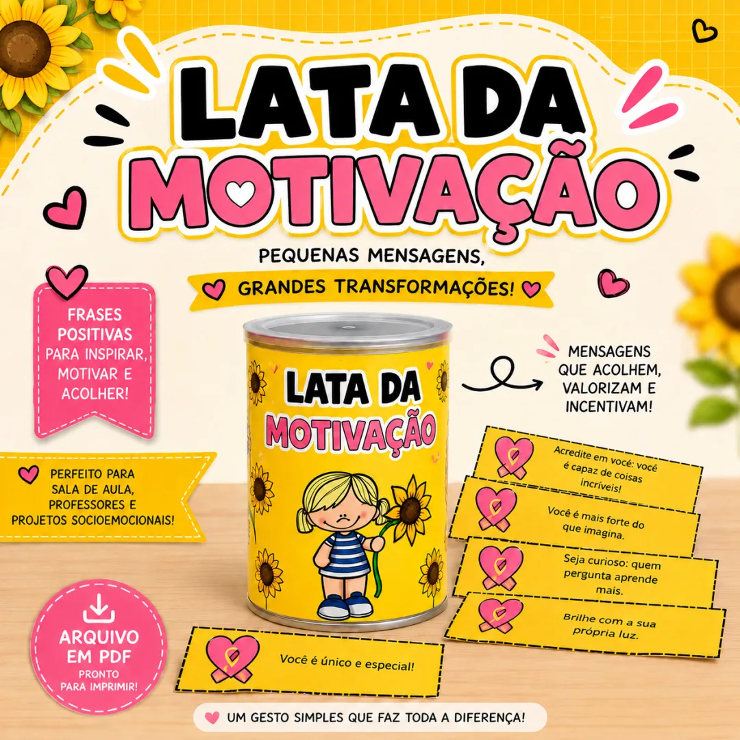 LATA DA MOTIVAÇÃO