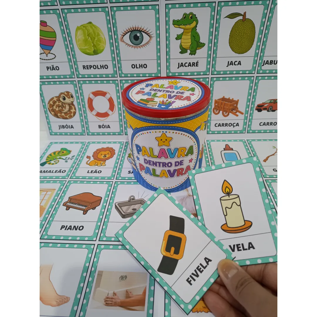 Latinha palavra dentro de palavra 