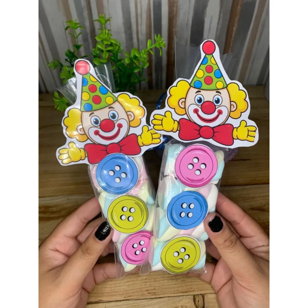 Lembrancinha Circo — Pronto para Imprimir