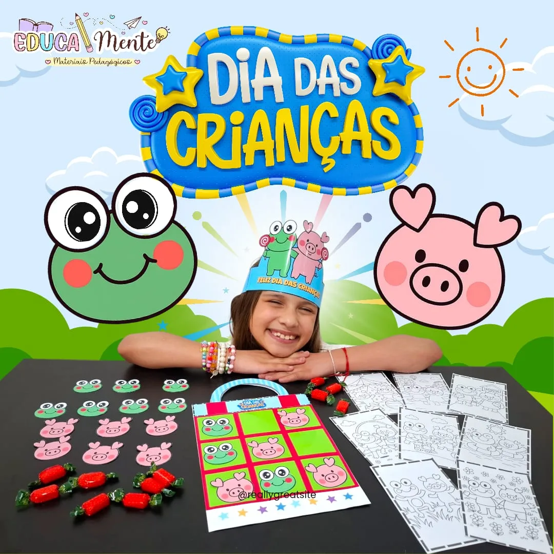 ❤️ LEMBRANCINHA DIA DAS CRIANÇAS 💚