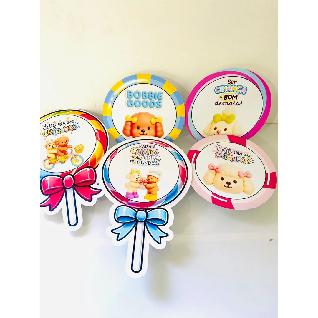 LEMBRANCINHA DIA DAS CRIANÇAS: BOBBIE GOODS