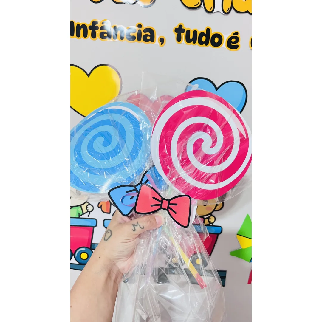 LEMBRANCINHA DIA DAS CRIANÇAS: PIRULITO