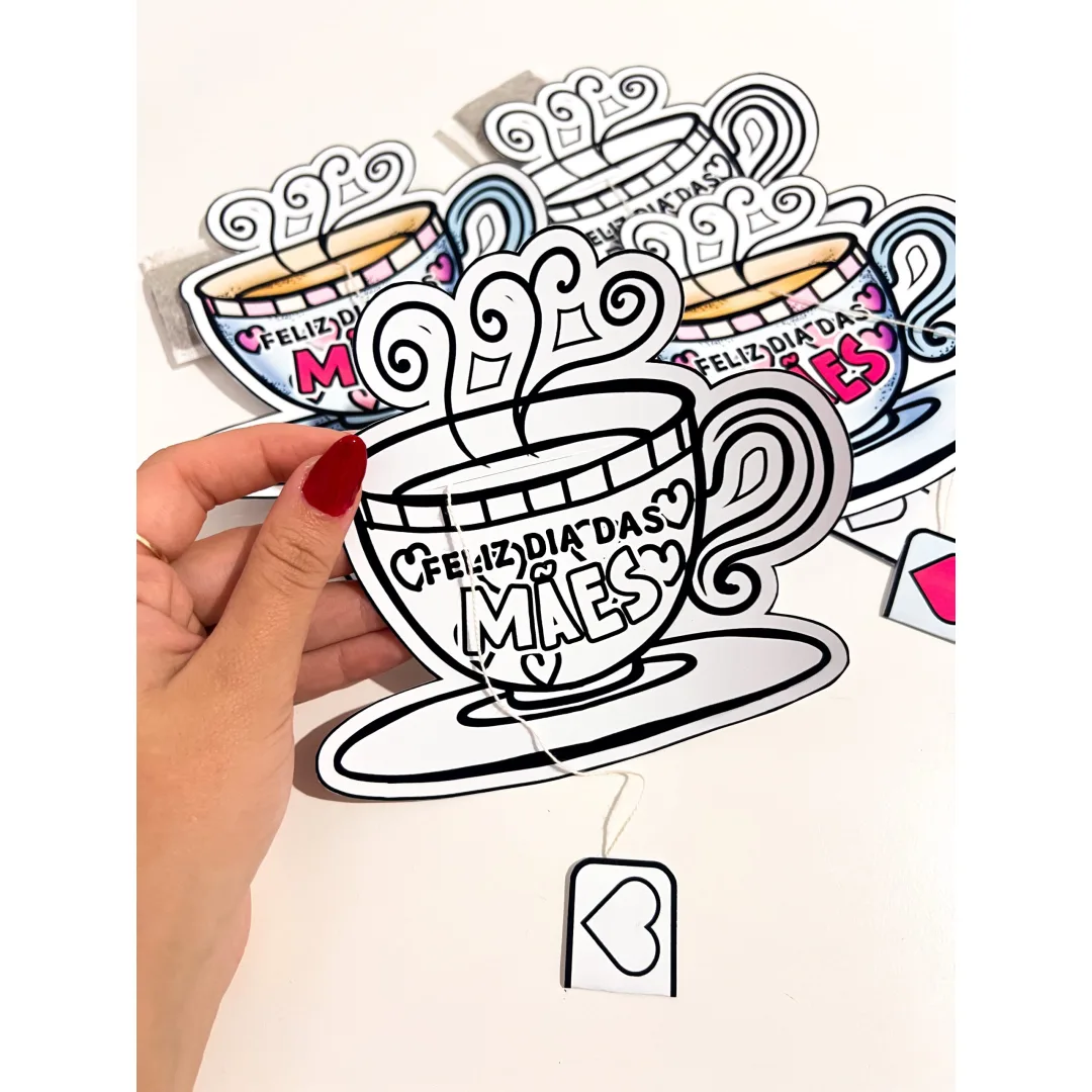 LEMBRANCINHA DIA DAS MÃES: PORTA CHÁ