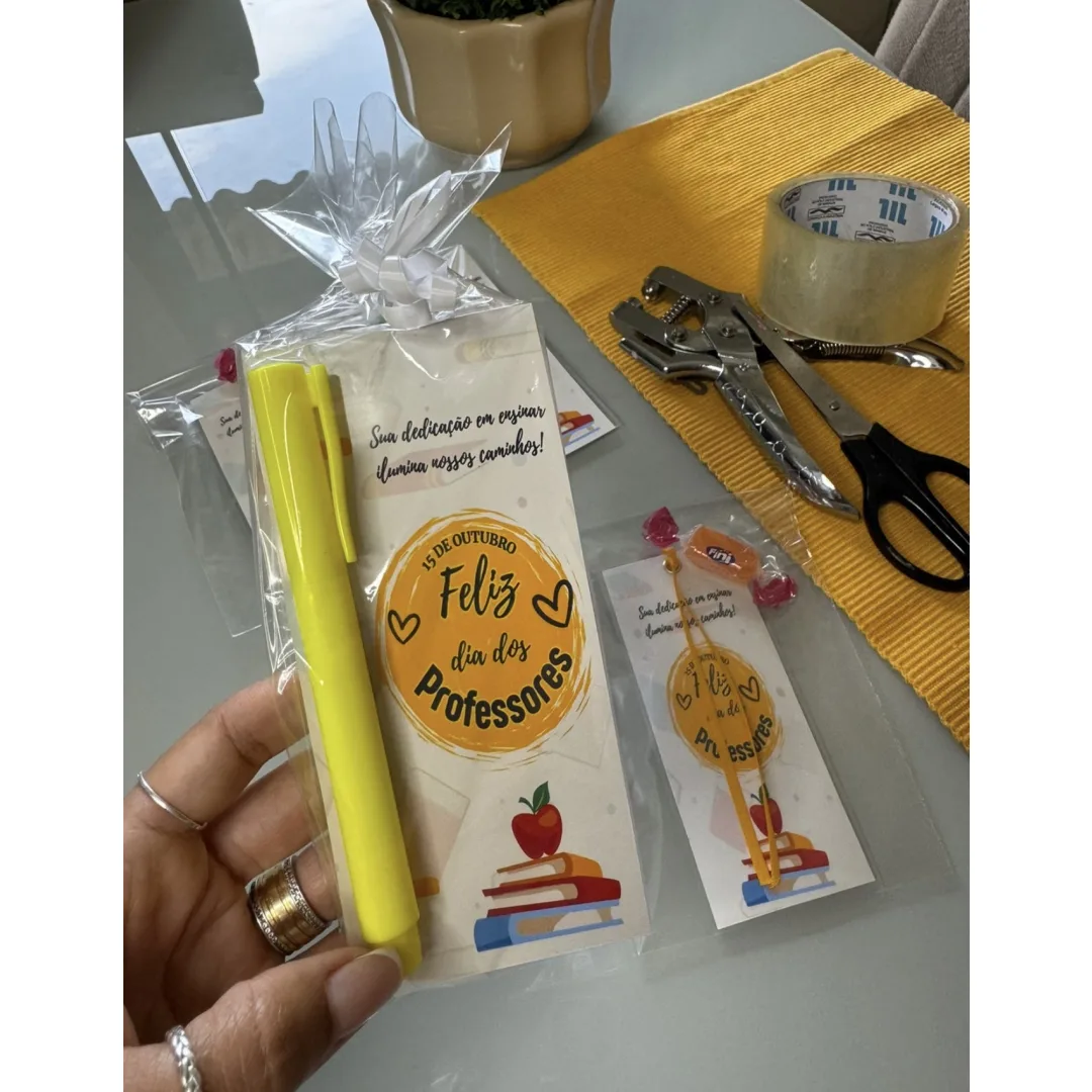 Lembrancinha Dia dos Professores/2 em 1