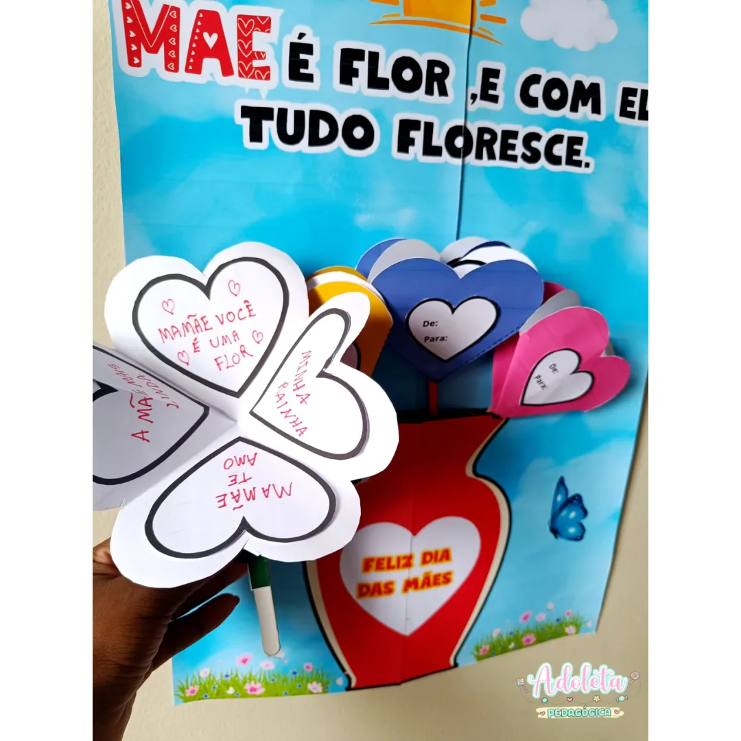 Lembrancinha Flor Dia das Mães