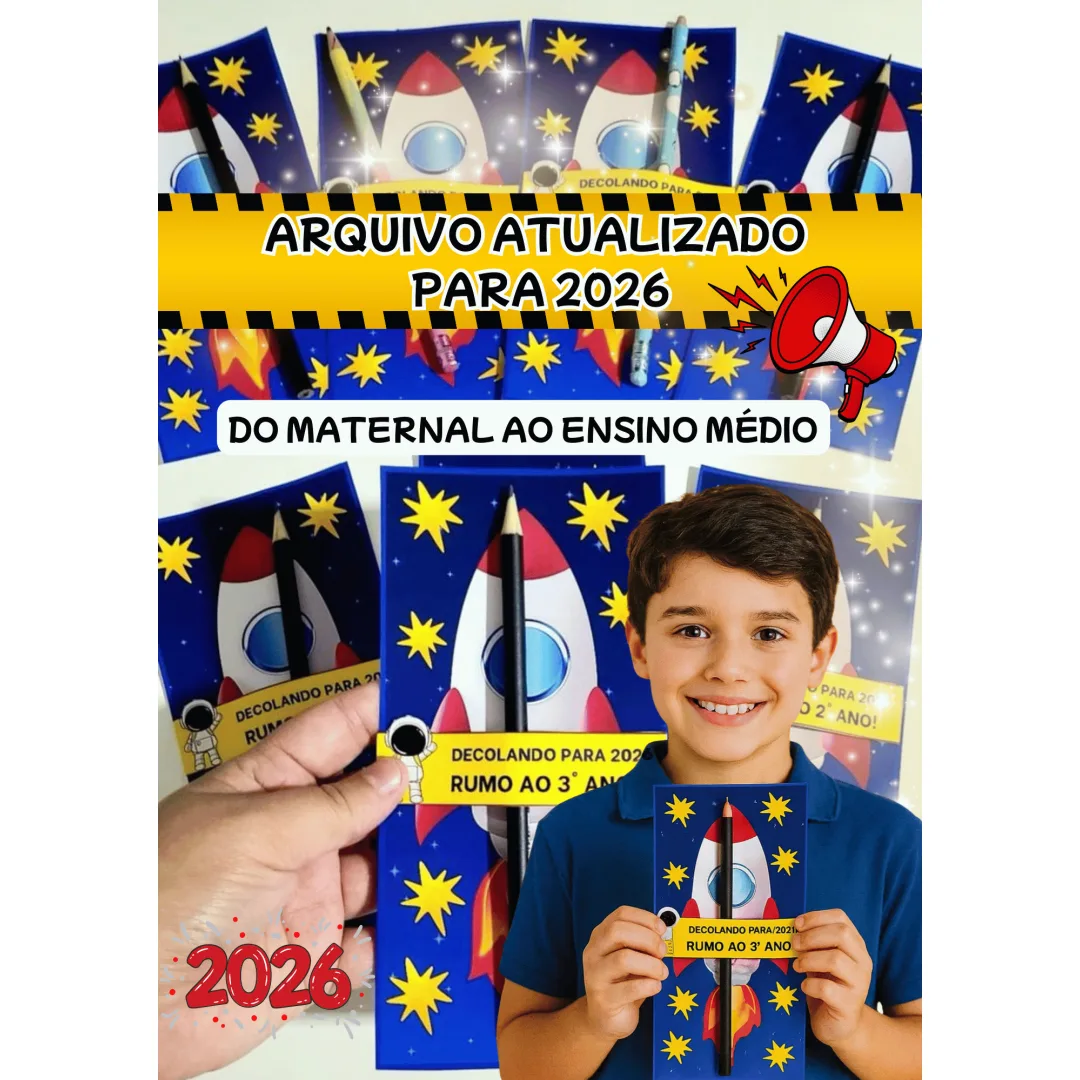 LEMBRANCINHA RUMO AO PRÓXIMO ANO 🚀