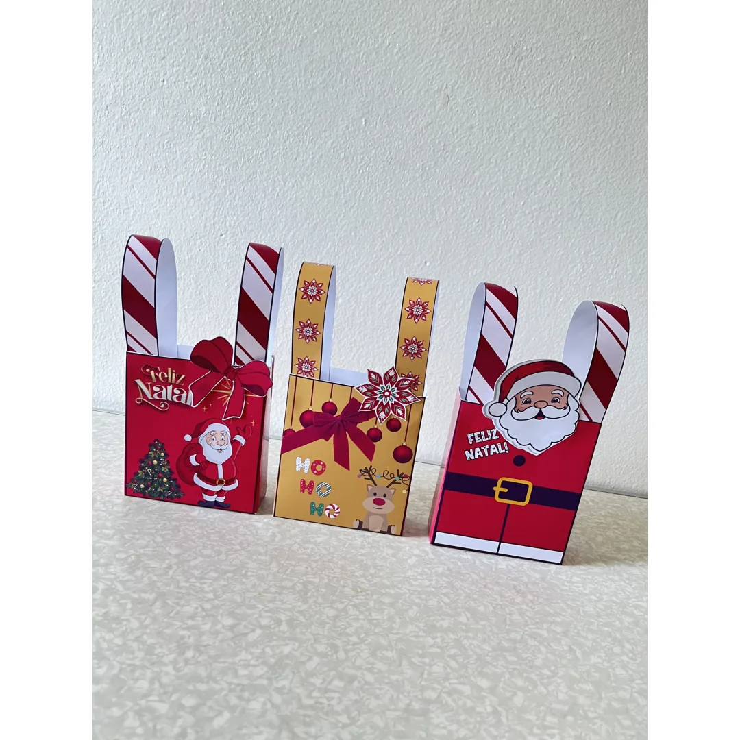 LEMBRANCINHA/ SACOLINHA DE NATAL- EDITAVEL