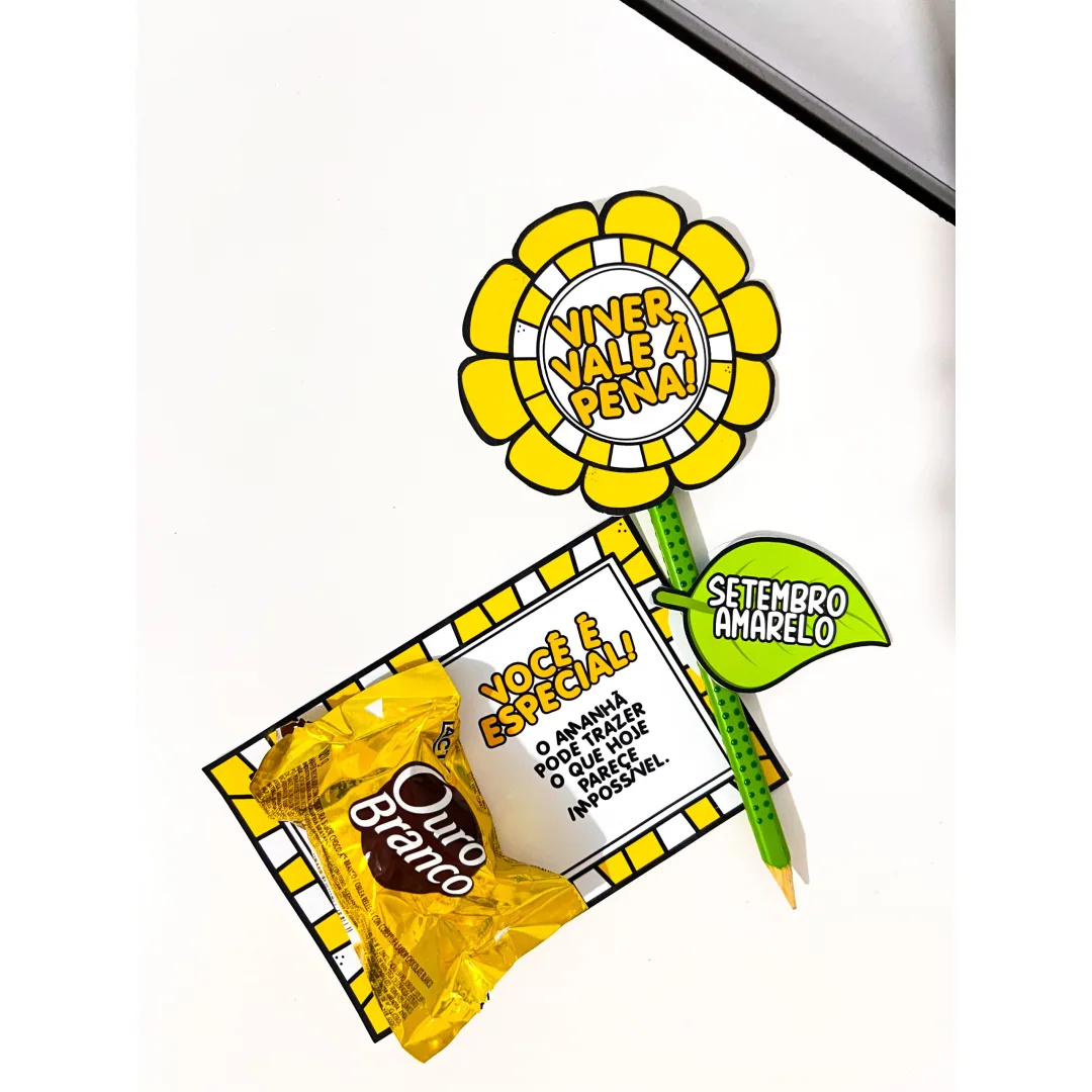 LEMBRANCINHA SETEMBRO AMARELO