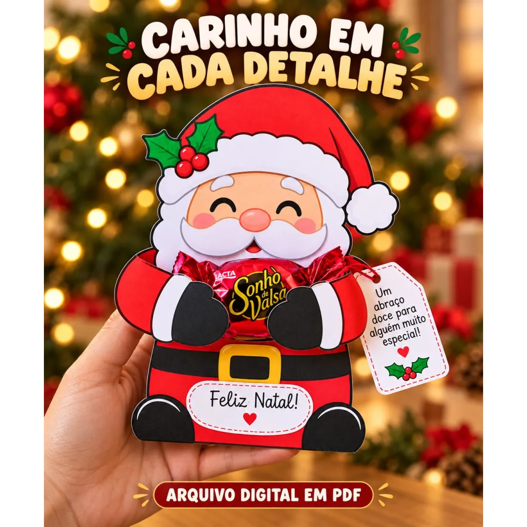 Lembrancinhas Escolares de Natal para Imprimir PDF - Educação infantil 