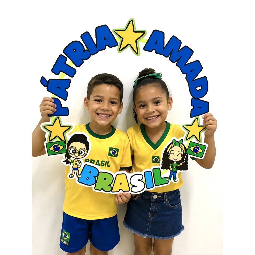Moldura para bambolê - Independência do Brasil - 12 Páginas