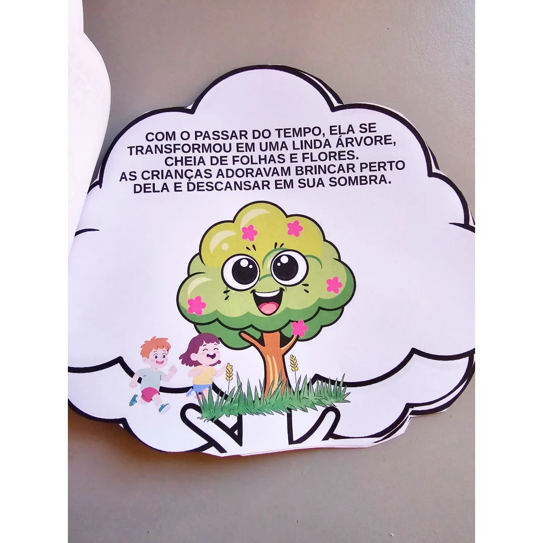 Livrinho A Árvore Amiga: História Infantil do Dia da Árvore