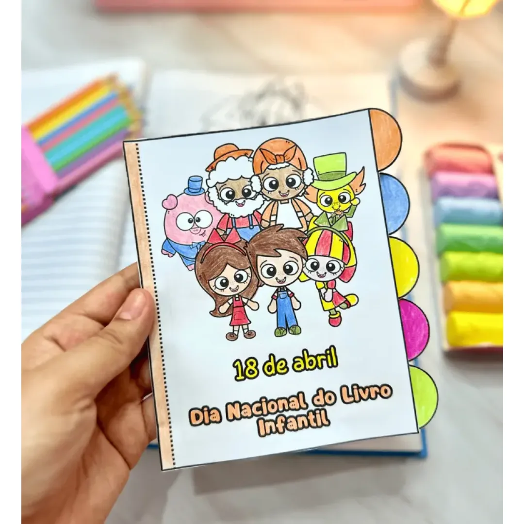 Livrinho Interativo - Dia do Livro Infantil