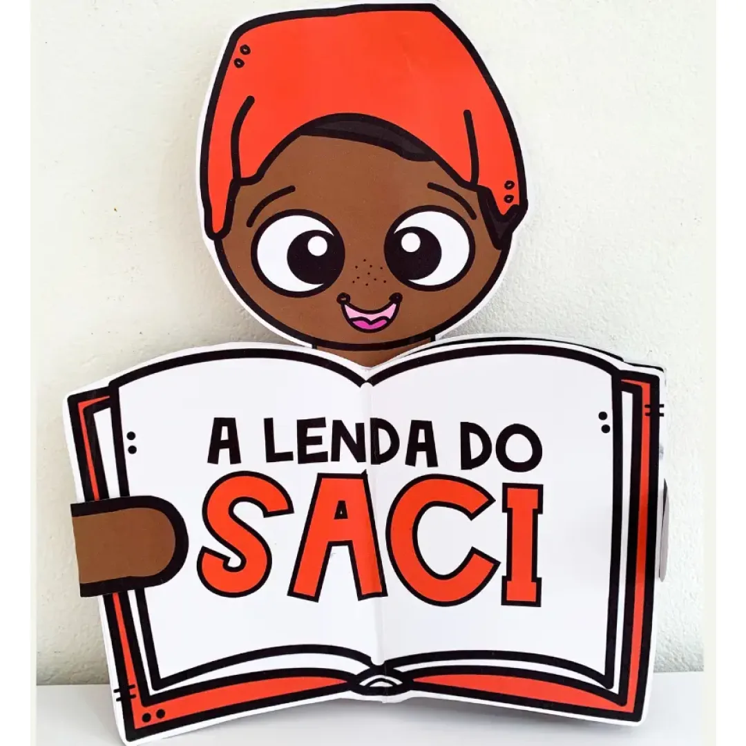 Livro 3D - A Lenda do Saci