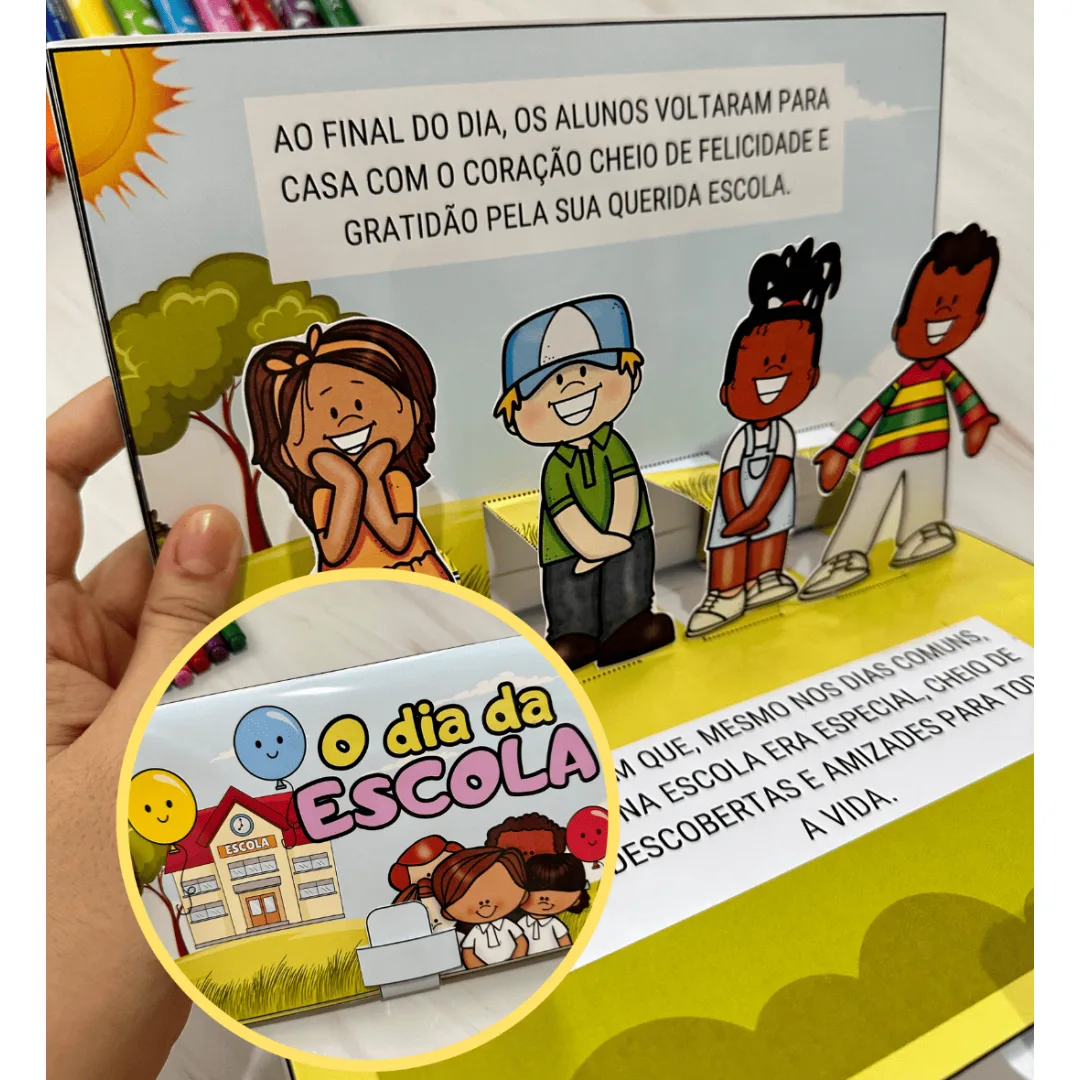 Livro 3D - O Dia da Escola