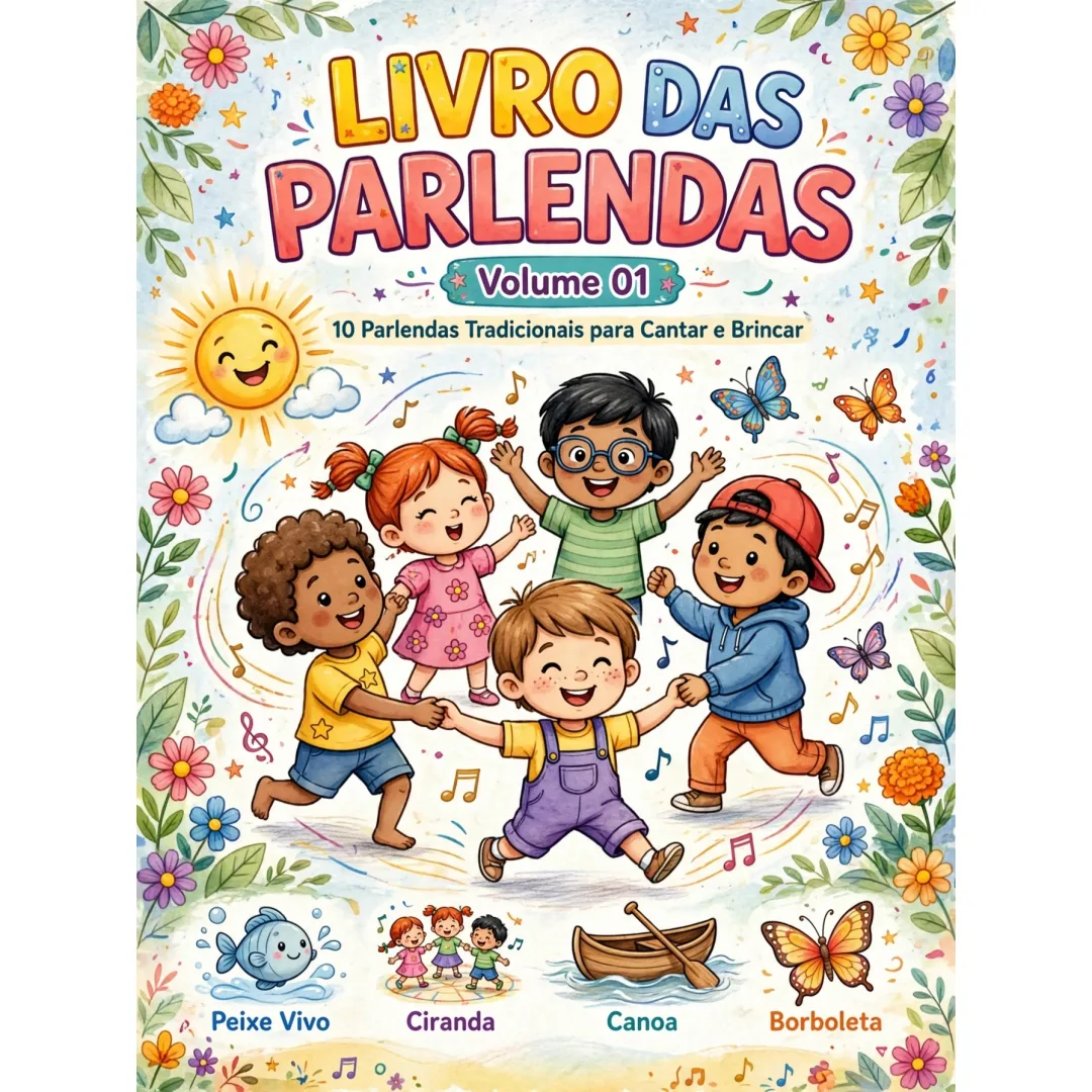 Livro de Parlendas Volume 1 - Educação Infantil - PDF
