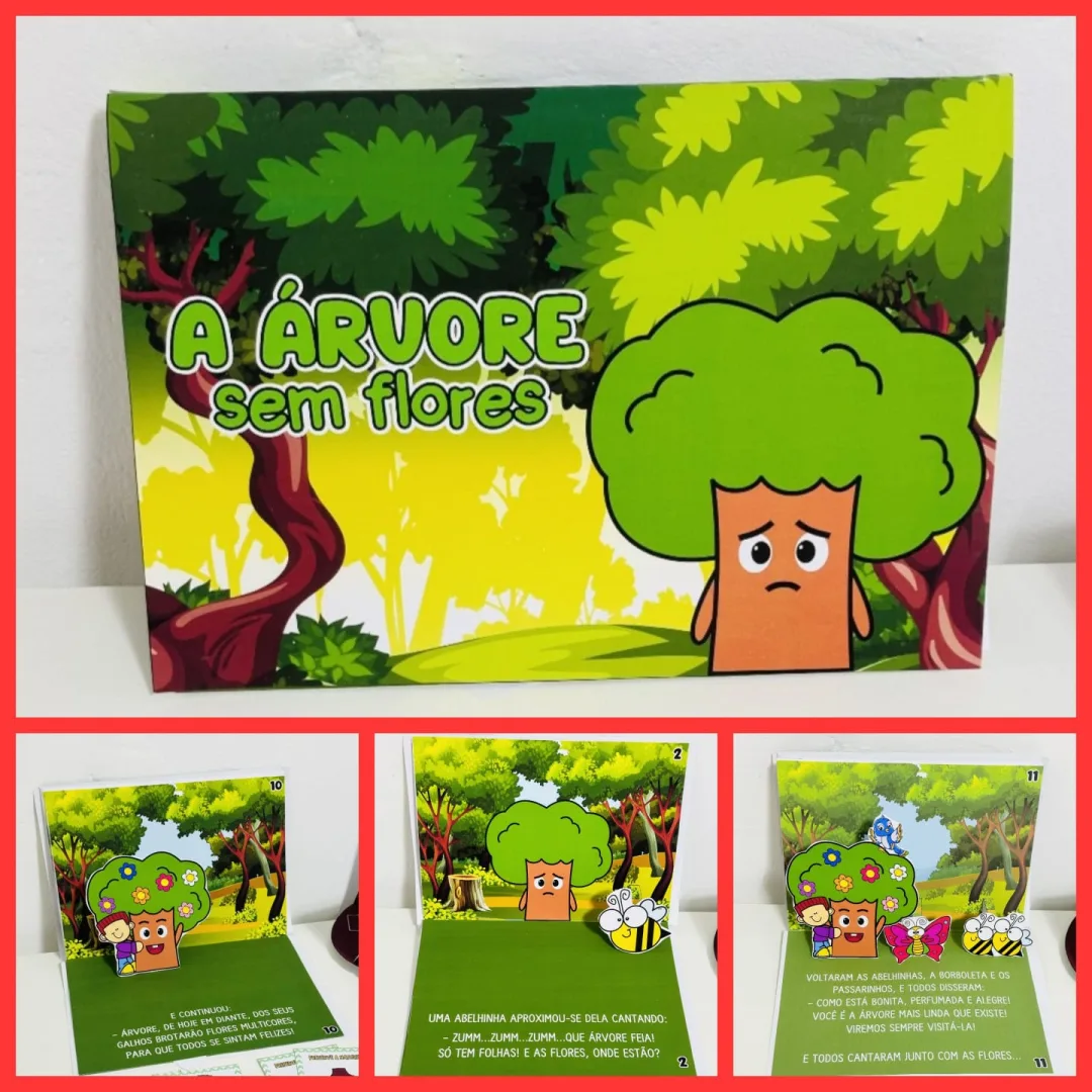 LIVRO EM 3D: DIA DA ÁRVORE
