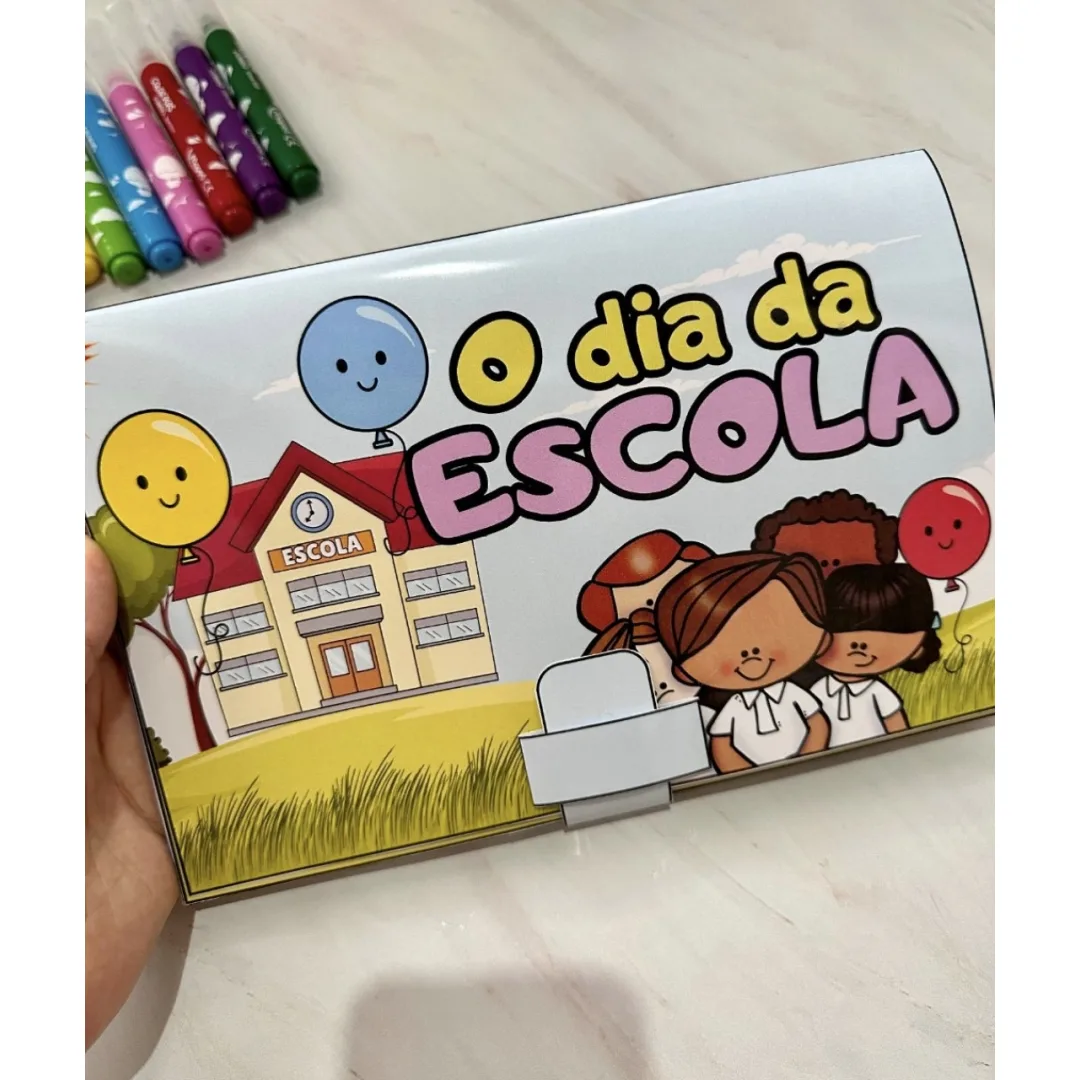 LIVRO EM 3D: DIA DA ESCOLA