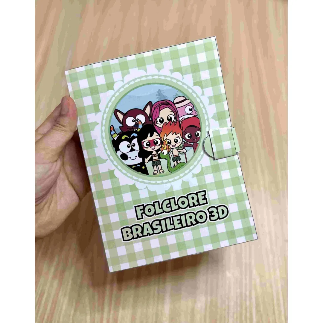 Livro Folclore 3D