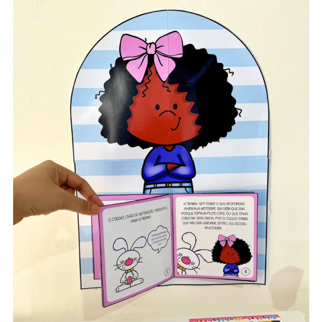 Livro Menina Bonita do Laço de Fita