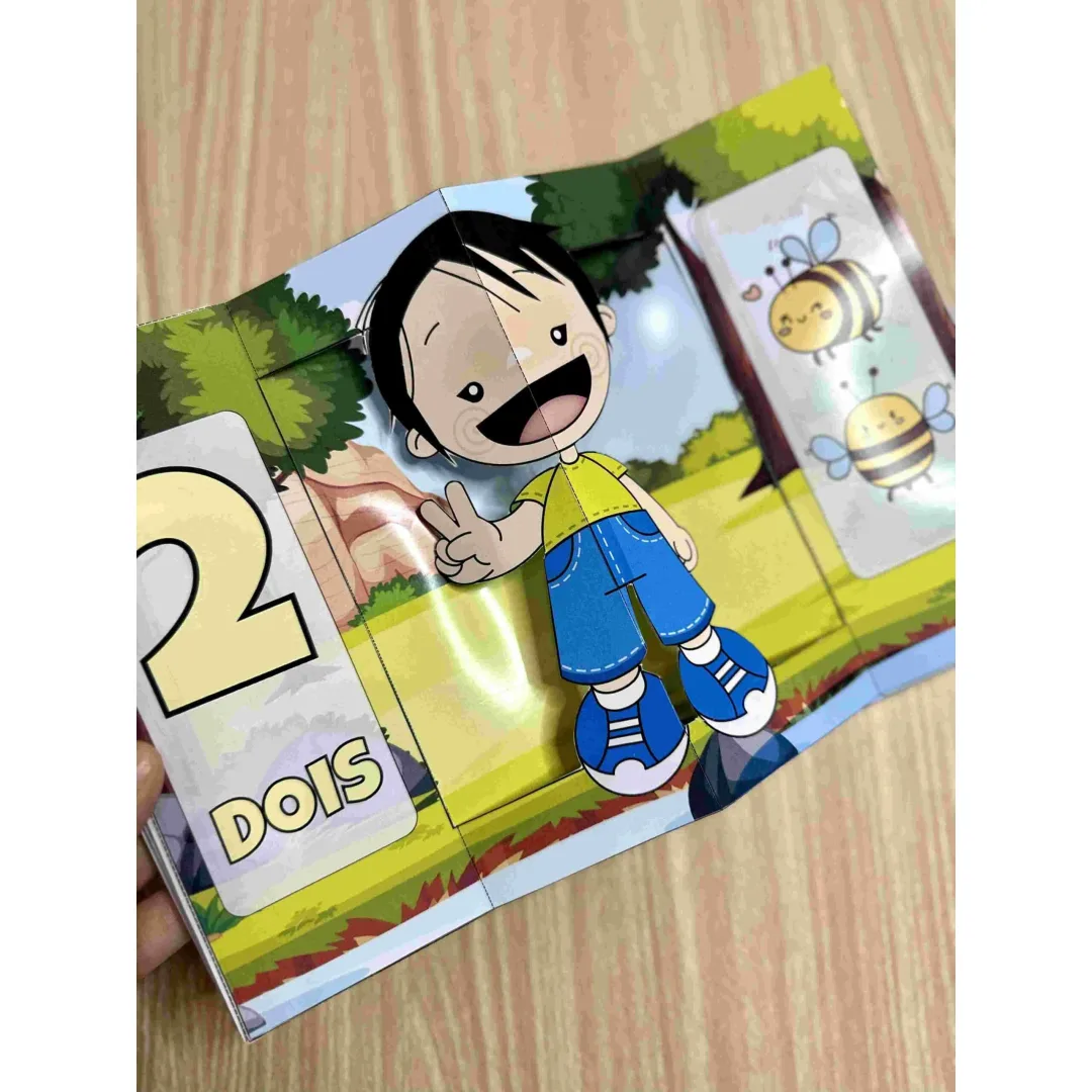 Livro Numerais 3D