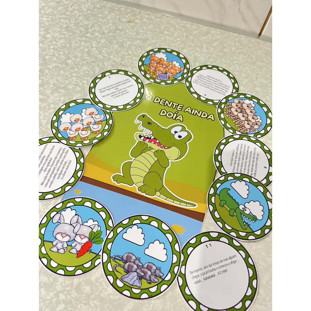 Luva Interativa - E o Dente Ainda Doía! | Educação Infantil | PDF