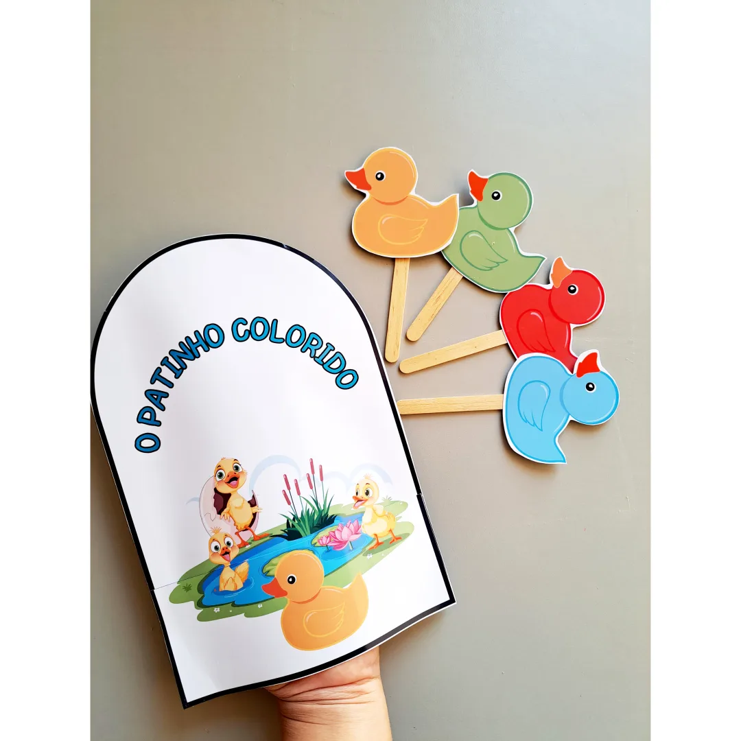 Luva Musical – os 5 Patinhos para Educação Infantil em PDF