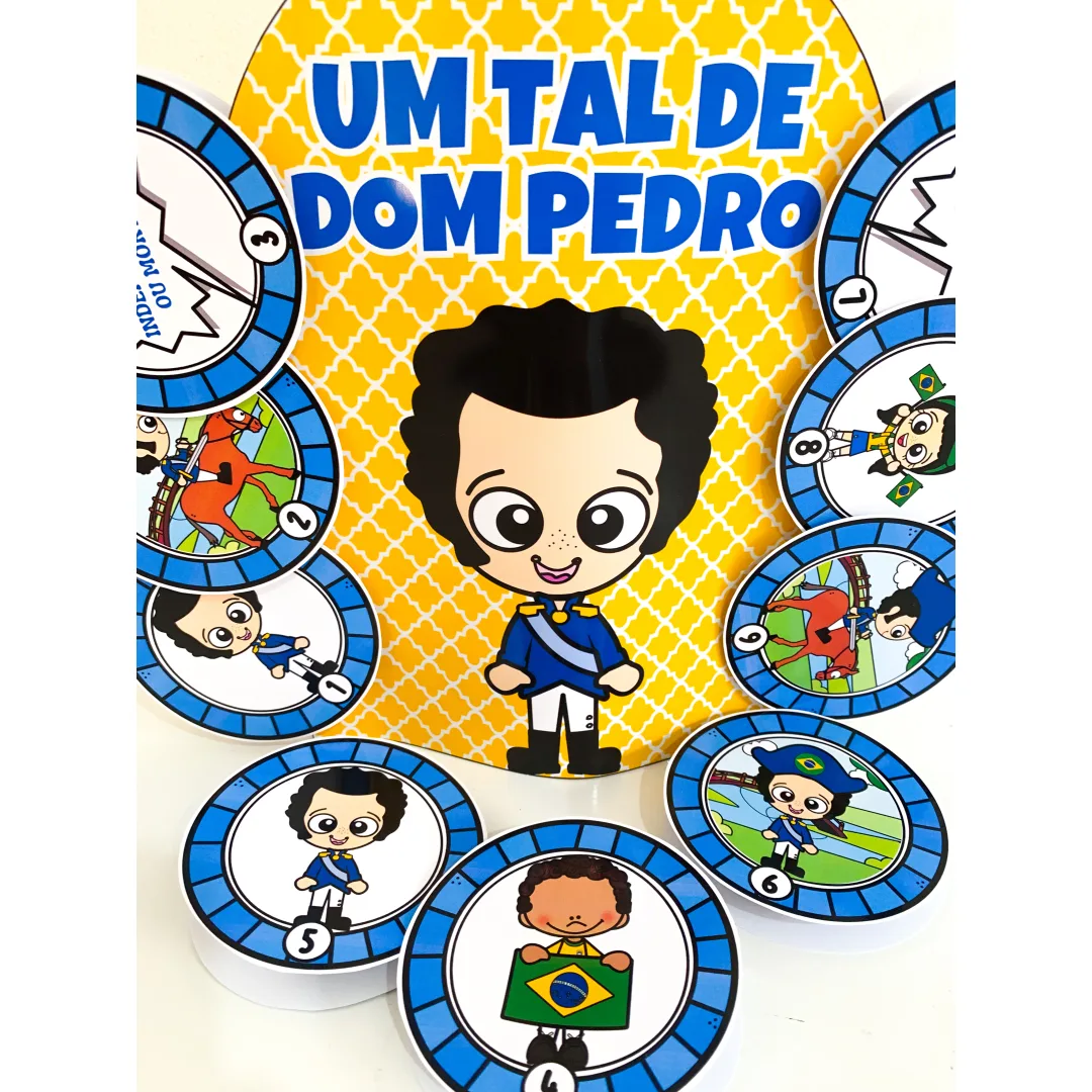 Luva musical “Um tal de Dom Pedro” - Independência do Brasil