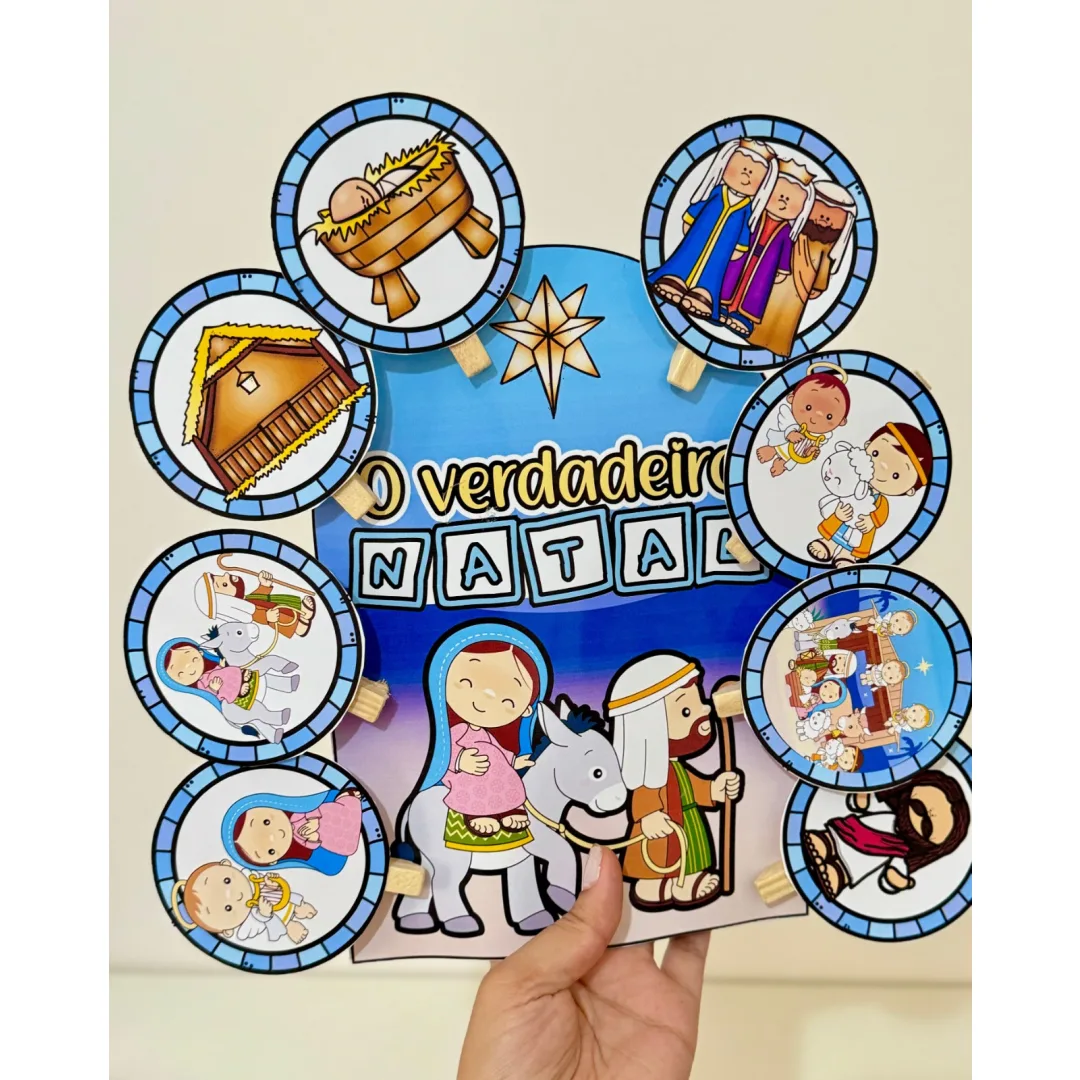 Luva história o Verdadeiro Natal - Educação Infantil - PDF