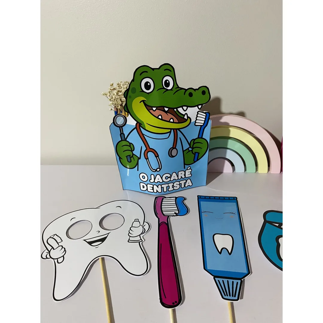 LUVA PEDAGÓGICA: O JACARÉ DENTISTA