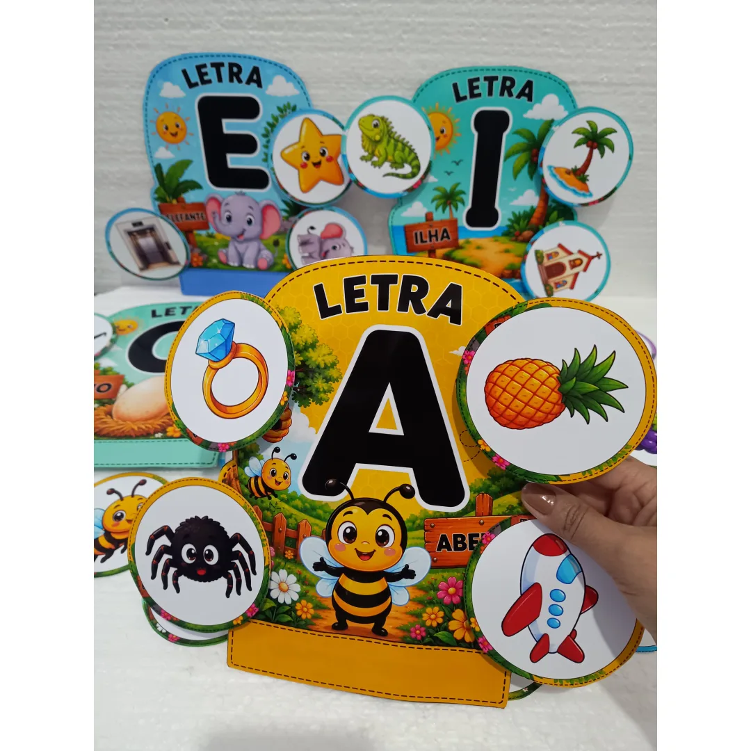 LUVAS DAS VOGAIS - Educação Infantil - PDF