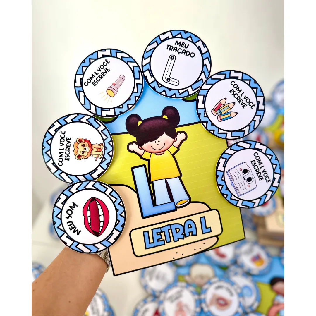 Luvas do Alfabeto em PDF: Recurso Lúdico para Educação Infantil