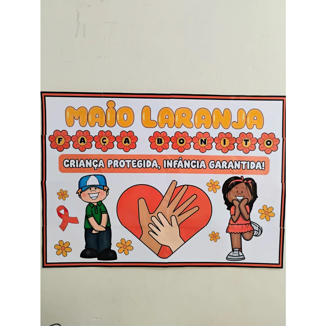 MAIO LARANJA: PAINEL - “Criança Protegida, Infância Garantida”
