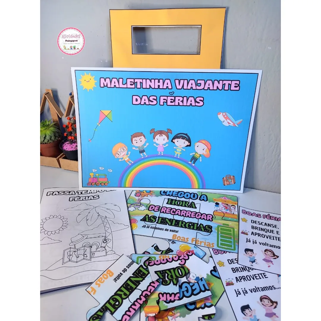 Maletinha Viajante — Pronto para Imprimir