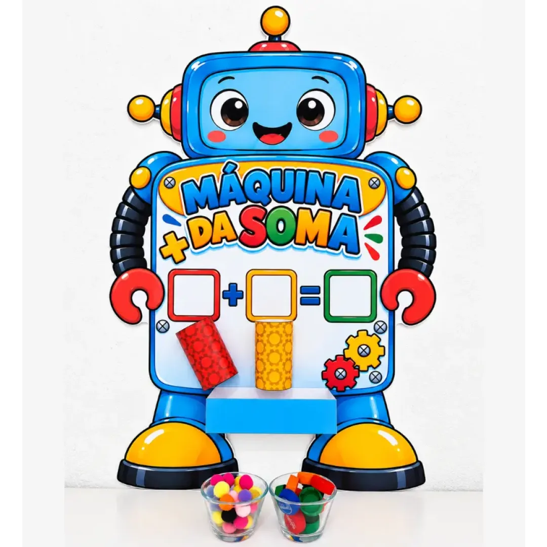 Máquina da Soma - Atividades de Adição para Educação Infantil - PDF
