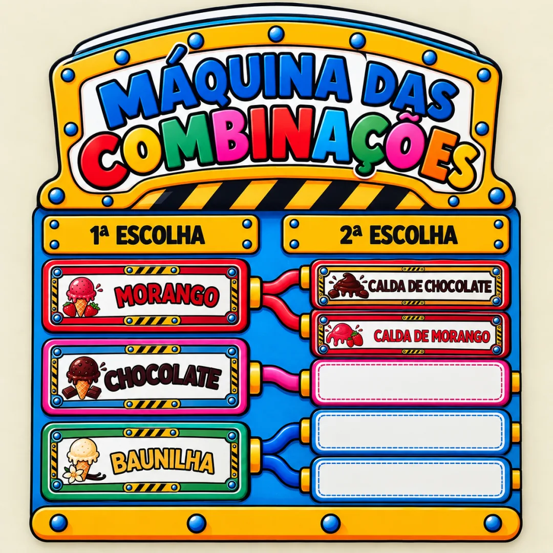 Máquina das Combinações – Jogo Interativo de Matemática 4º e 5º Ano PDF