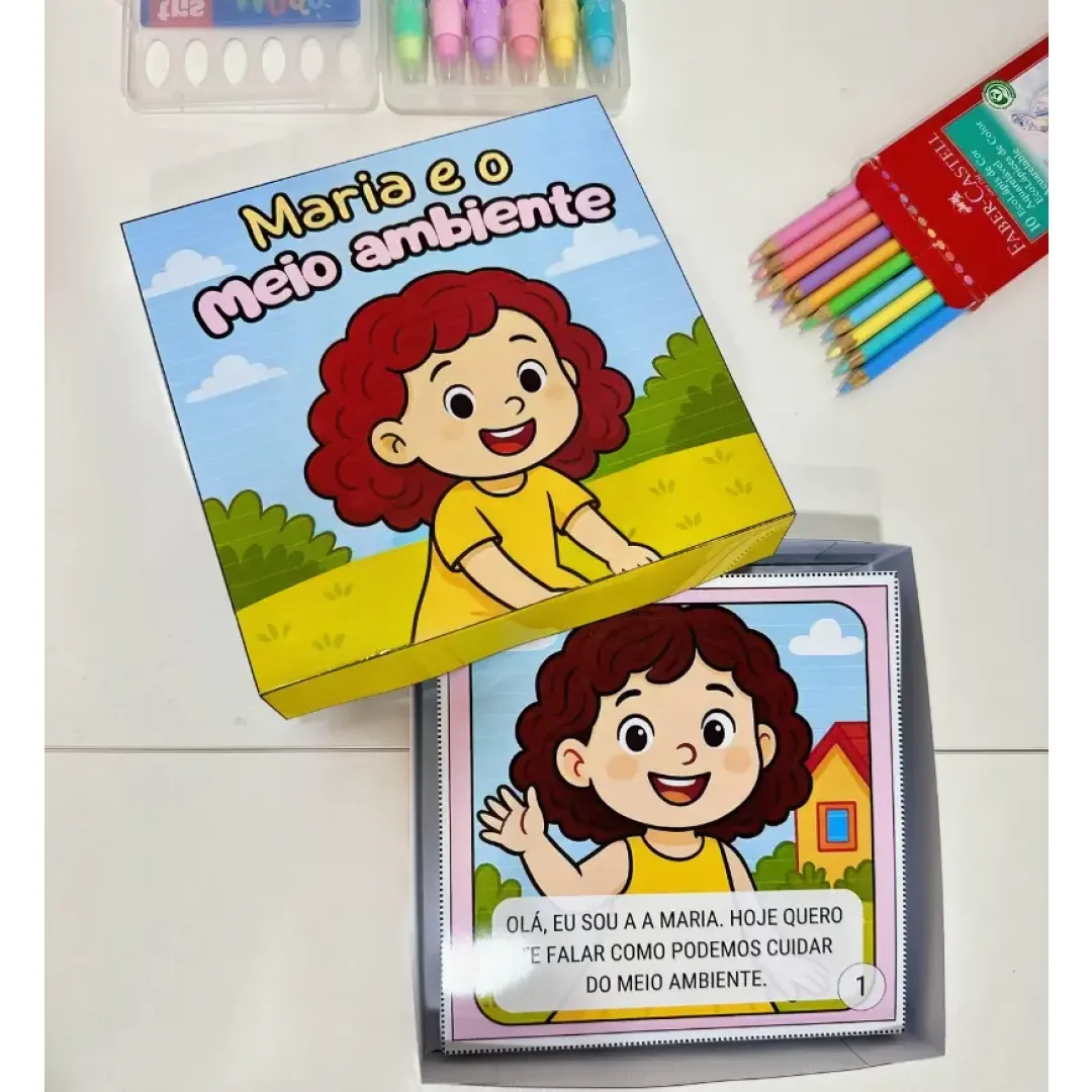 Maria e o Meio Ambiente - História na Caixa