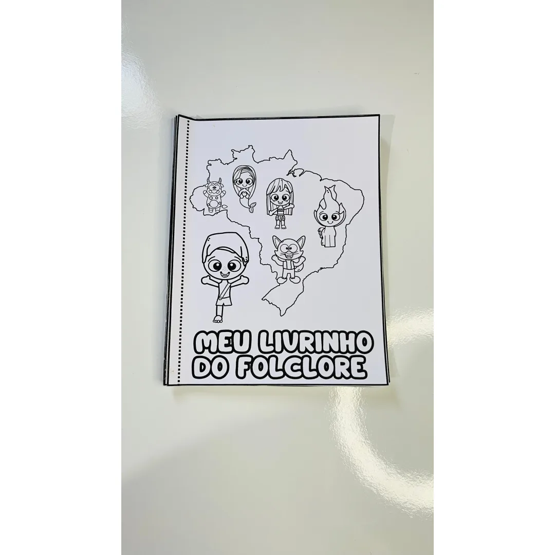Meu livrinho Tema Folclore