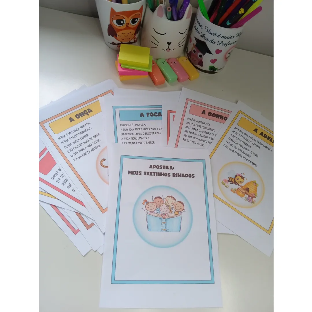  MEUS TEXTINHOS RIMADOS – 2º ANO DO ENSINO FUNDAMENTAL 