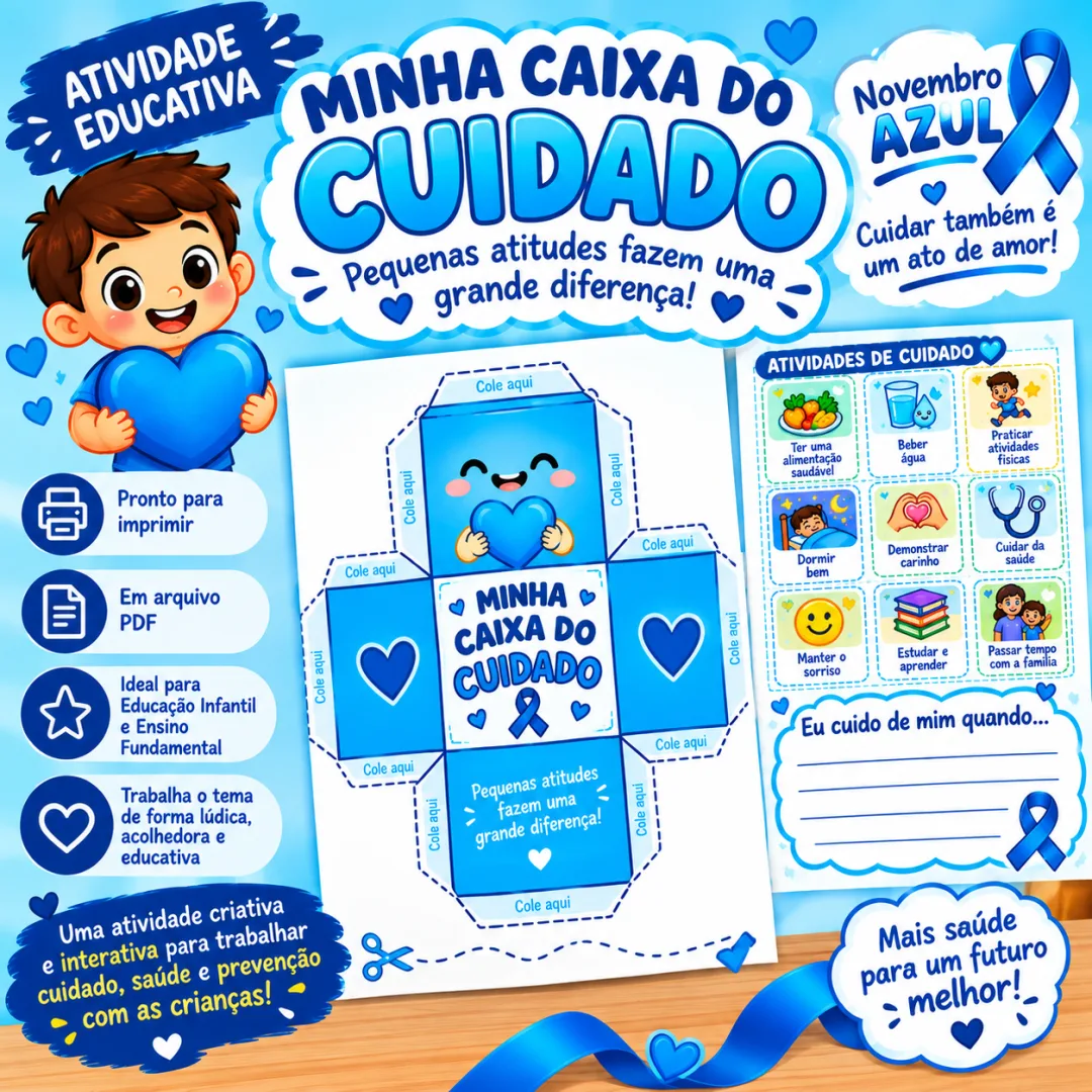 Minha Caixa do Cuidado – Novembro Azul en PDF 