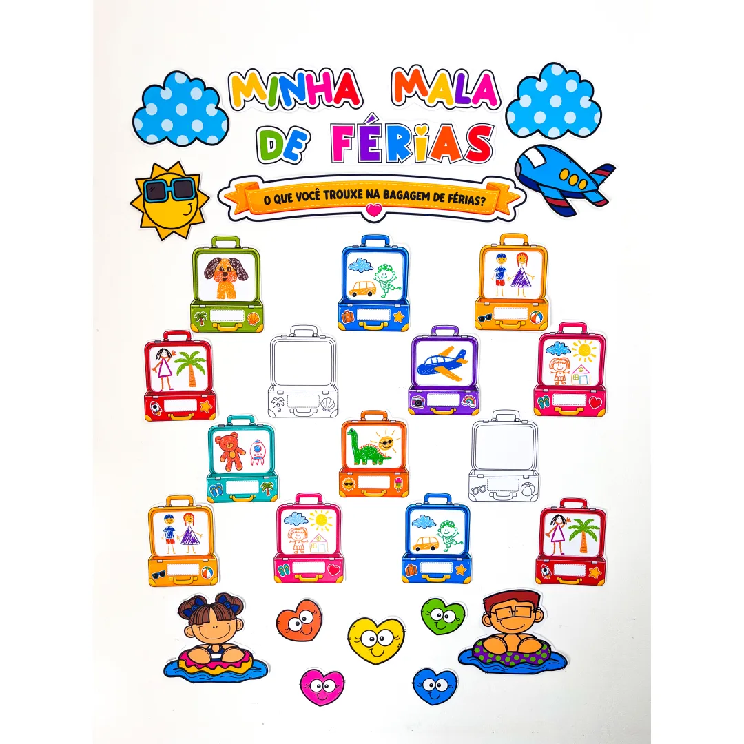 Minha mala de Férias