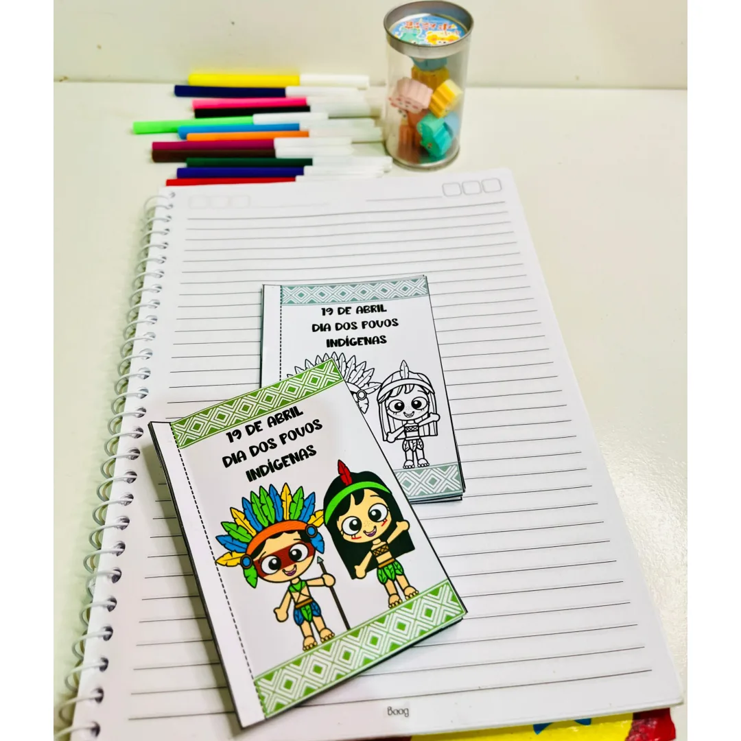 MINI BOOK POVOS INDÍGENAS / POVOS ORIGINÁRIOS