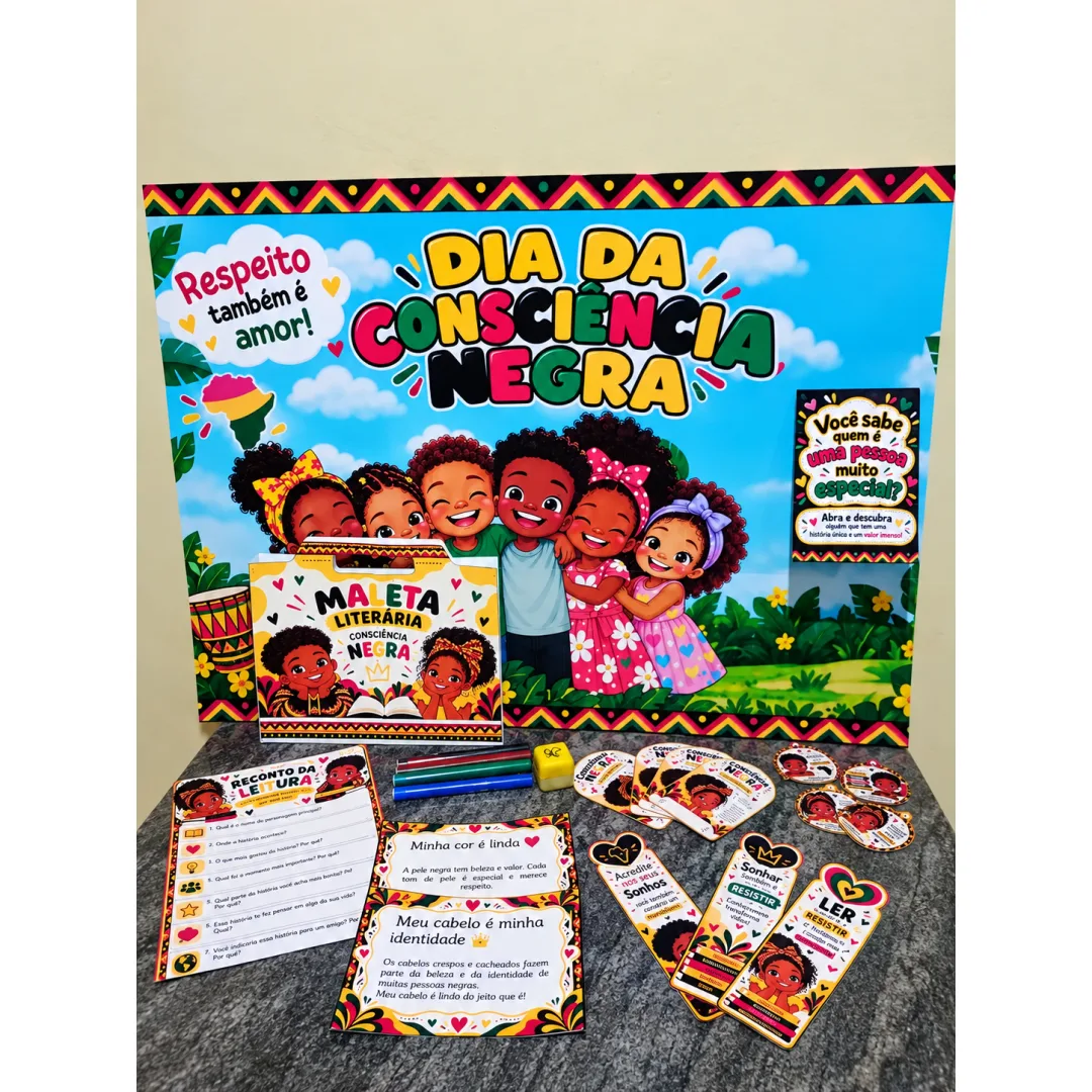 Kit Consciência Negra PDF - Identidade e Cultura 1º ao 5º ano
