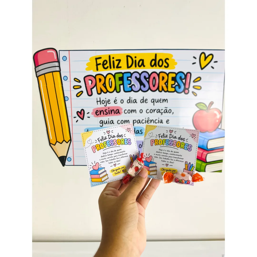 Mini Kit dia dos Professores - Arquivo em PDF - 1 ano