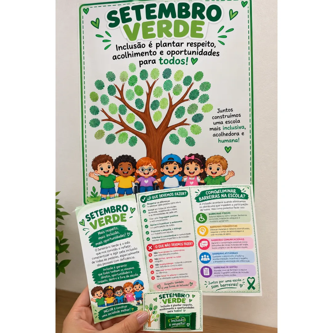 Mini Kit Setembro Verde - Educação Infantil - PDF 9 Páginas