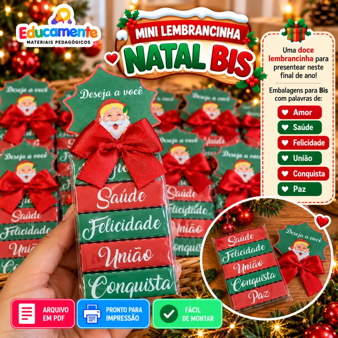 🎄MINI LEMBRANCINHA NATAL BIS 🎁
