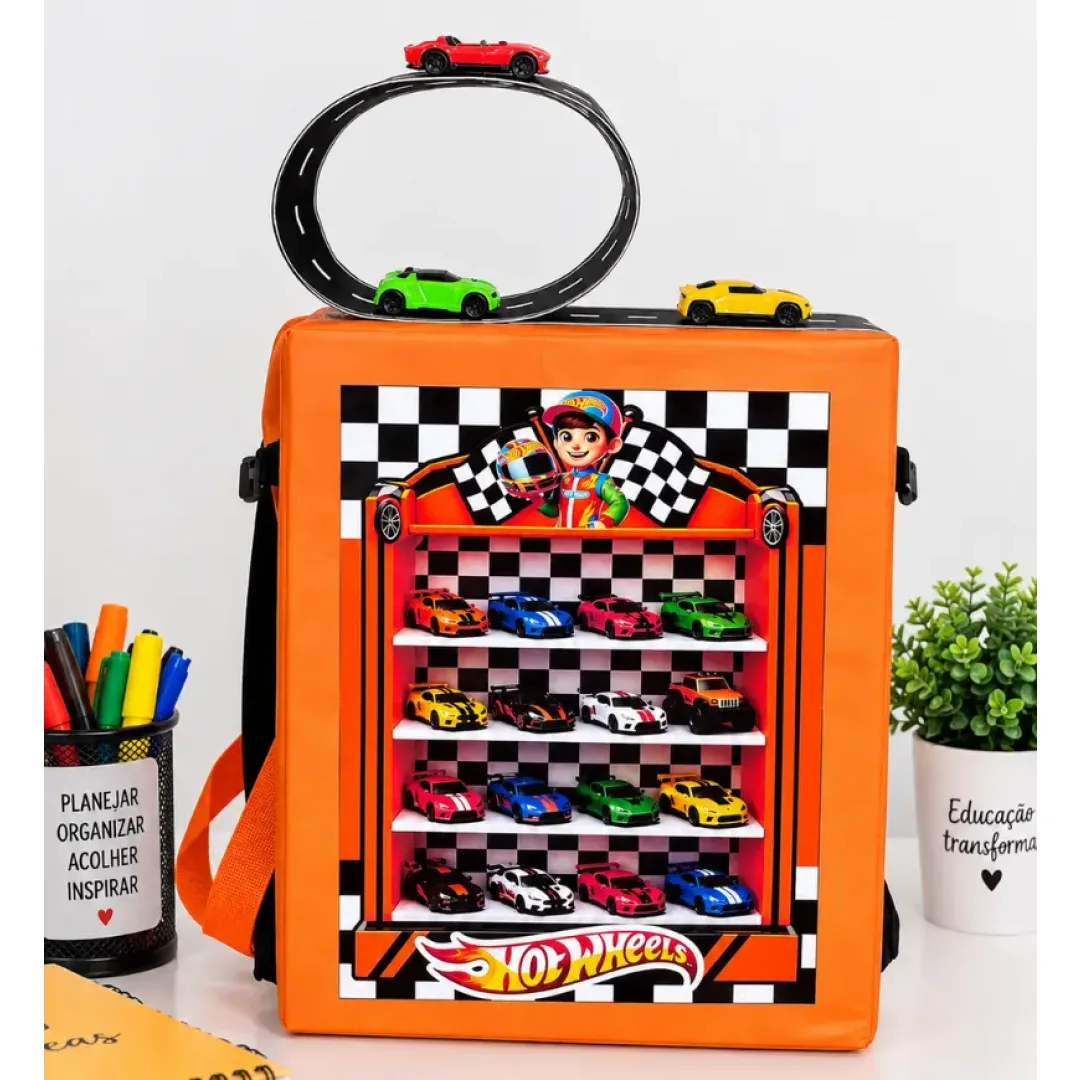 Mochila Maluca Hot Wheels | Dia das Crianças