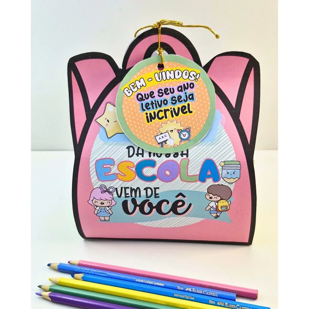  Mochila Volta às Aulas 